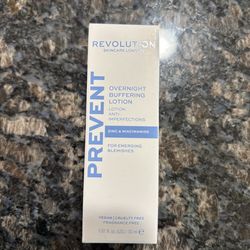 NEW REVOLUTION SKINCARE LONDON OVERNIGHT BUFFERING LOTION FOR EMERGING BLEMISHES $5!