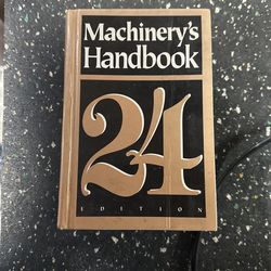Machinist Handbook 24th Edition 