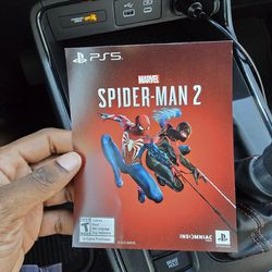 Brand new unused PLAYSTATION 5 Spider Man 2 game code