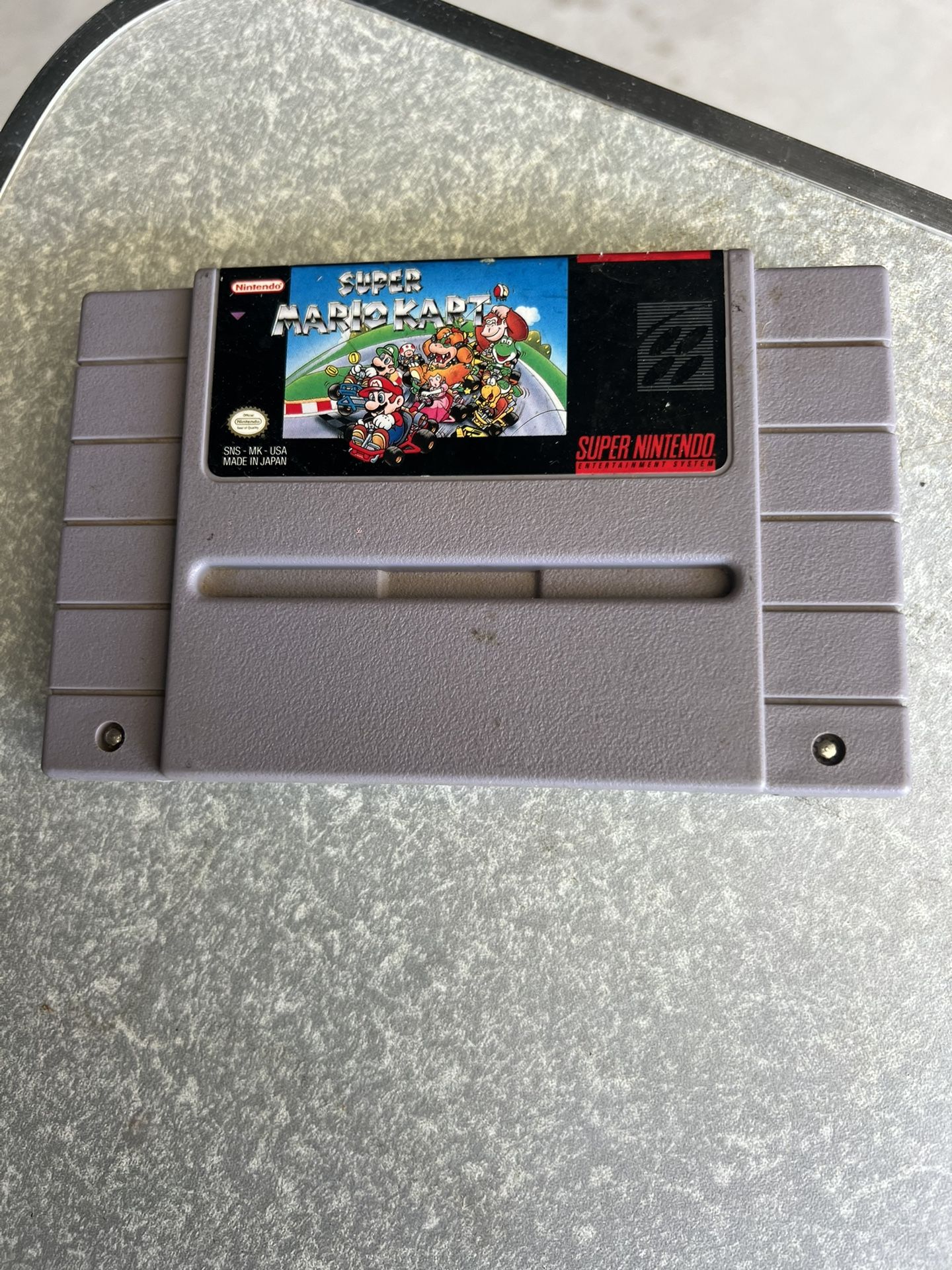 Super Mario Kart For The Super Nintendo