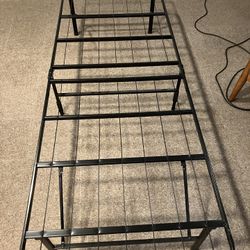 Long Twin Foldable Bed Frame