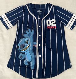Disney Lilo and Stitch 02 Ohana Baseball Jersey Size XL