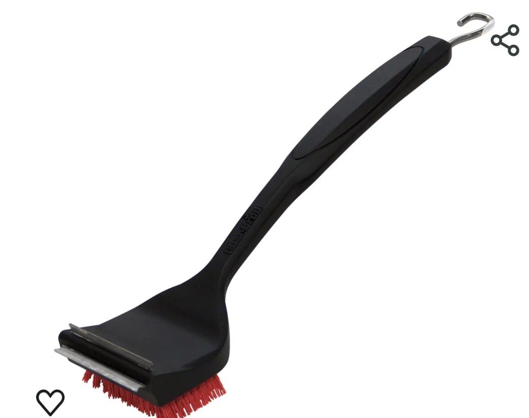 
Char-Broil SAFER Replaceable Head Nylon Bristle Grill Brush with Cool Clean Technology - (contact info removed)