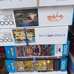 7 Puzzles // 1000 Piece Puzzles Bulk