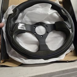 NRG CARBON FIBER STEERING WHEEL