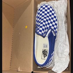 Vans Blue Checkered