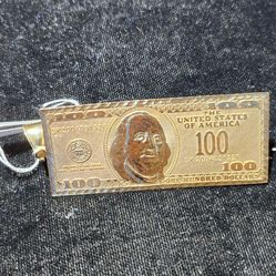 10kt Gold $100 Pendant 15.3G