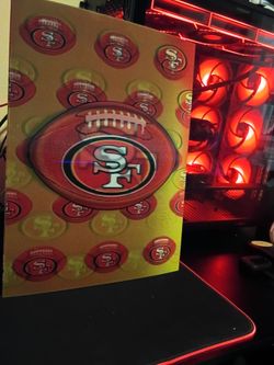 San Francisco 49ers 12x16 3D poster