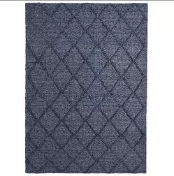Social Standard Lucia Handmade Recycled Area Rug- Denim 7.5 Ft X 9.5 Ft