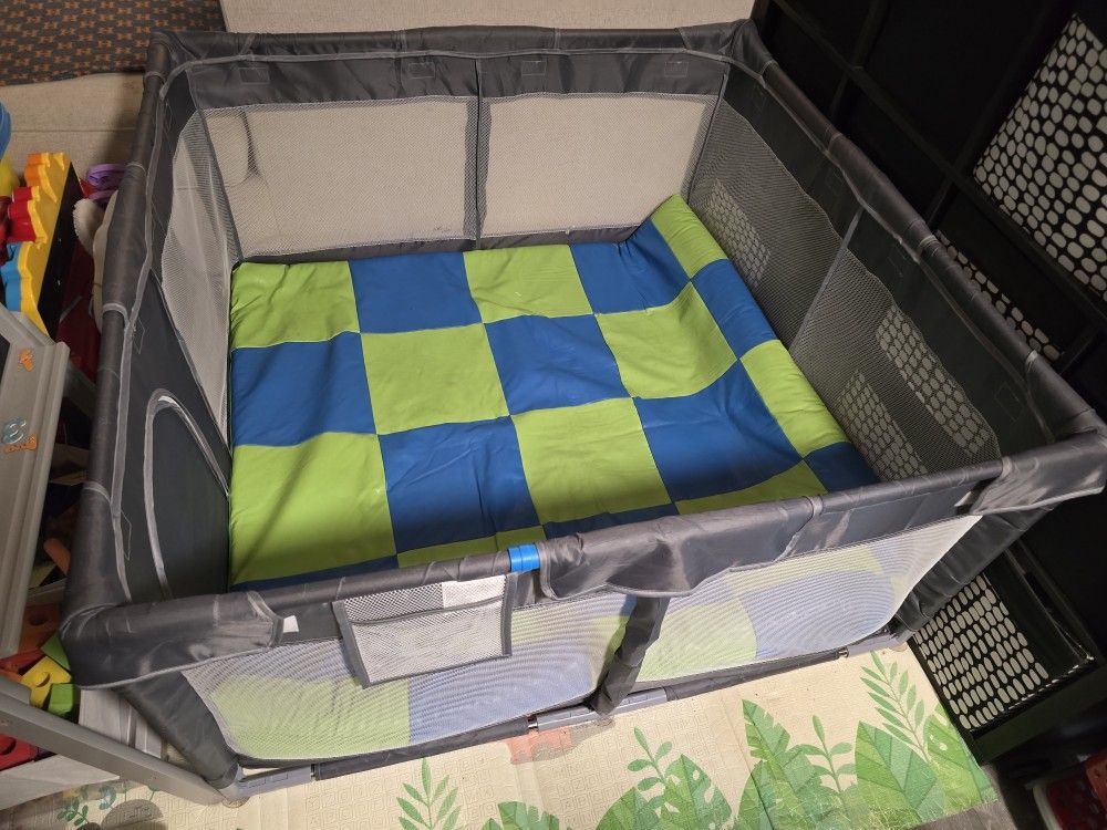 Baby Playpen And Baby Mat