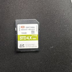 Kia Optima 2016 SD Card