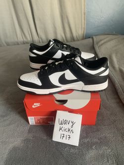 nike dunk low retro black white