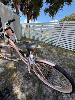 New bicycle, do not use the pink one