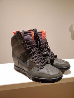 Nike Dunk Sky Hi 2 Sneakerboot Reflective Sequoia Women's 8.5