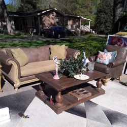 ** BEAUTIFUL SCHNADIG SOFA AND CHAIR $350 obo