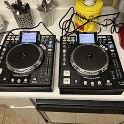 Dj Denon Dj-hs5500 Media Player With Dj Cases Marathon Road Ma-CDC Excellent Working & Excellent Condition 