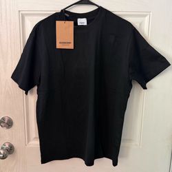 Burberry. EKD-Embroidered Crewneck Cotton T-Shirt