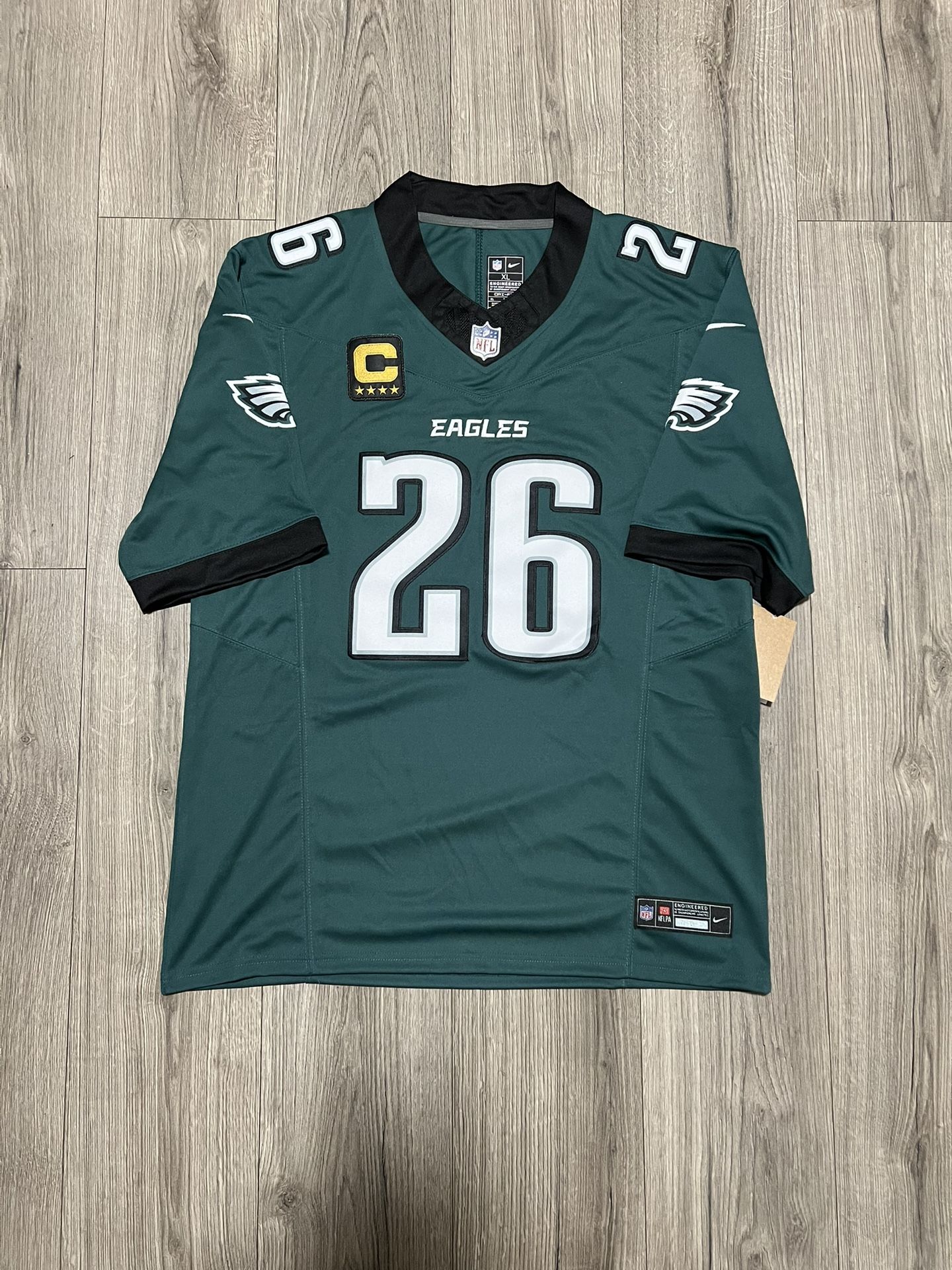 MENS SAQUON BARKLEY PHILADELPHIA EAGLES JERSEY XL