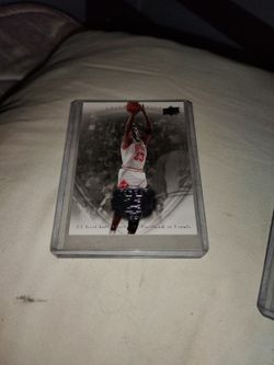 Micheal Jordan Basketball Card
