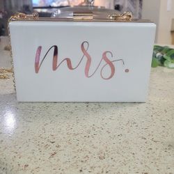 Mrs. White Purse 