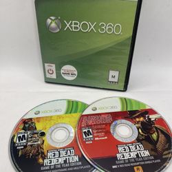 Red Dead Redemption: Game of the Year Edition (Microsoft Xbox 360 2 disc only