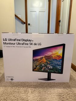 NEW! - LG UltraFine 5K 27” Monitor (27MD5KL-B)