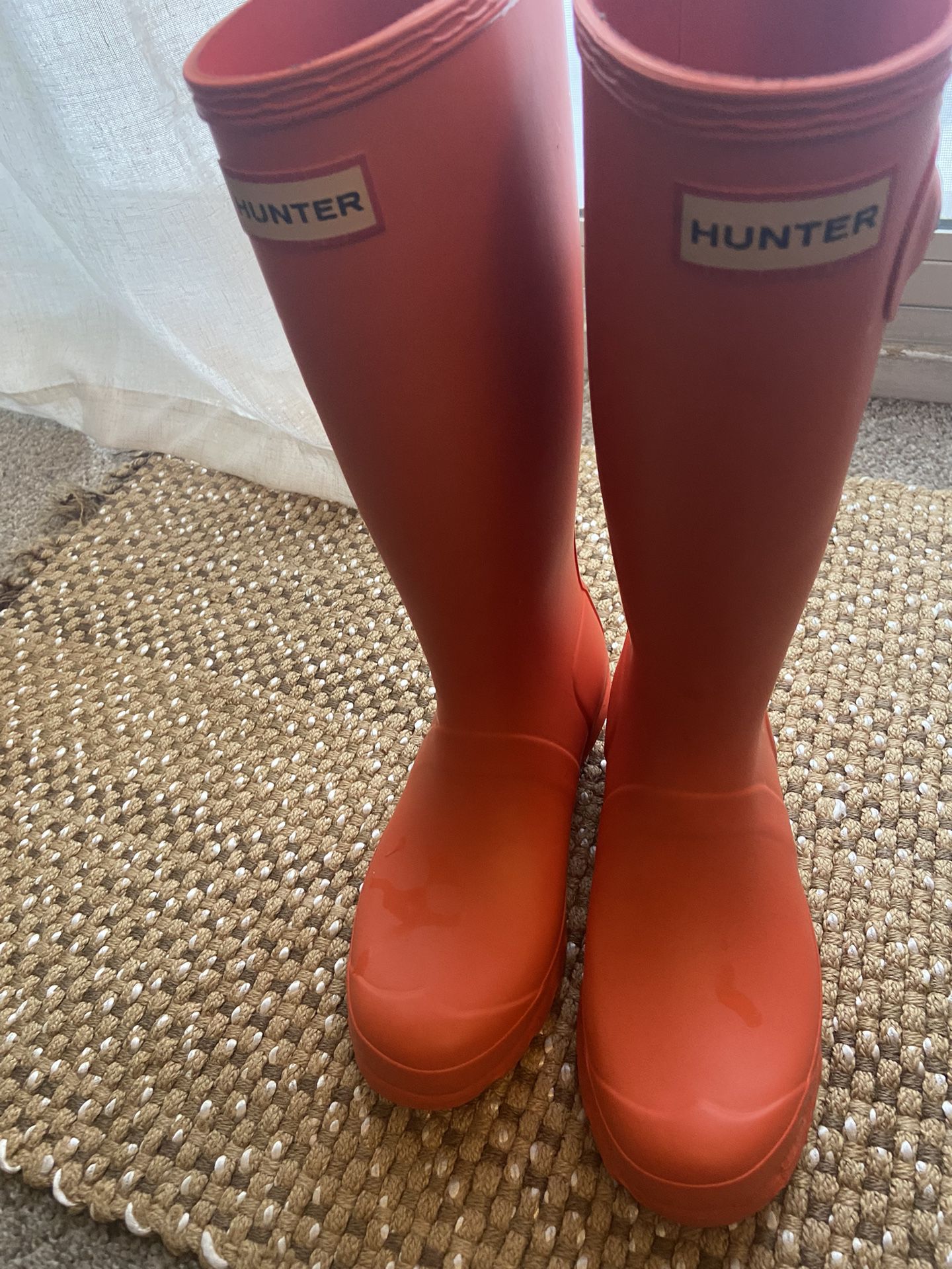 Hunter Unisex-Child Original Gloss Rain Boot 4 
