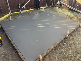 concrete base