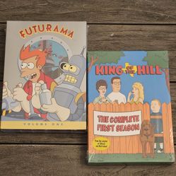Futurama and King Of The Hill Dvds