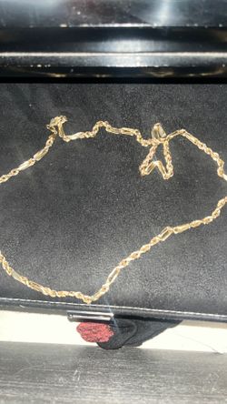 10k rope necklace , hollow  but pretty much for scrap