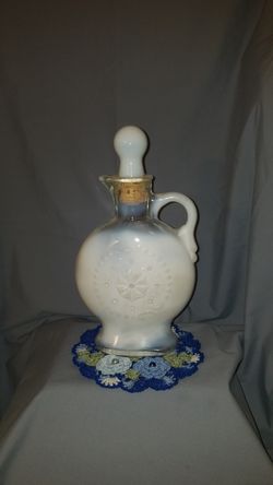 Vintage glass Jim Beam Decanter