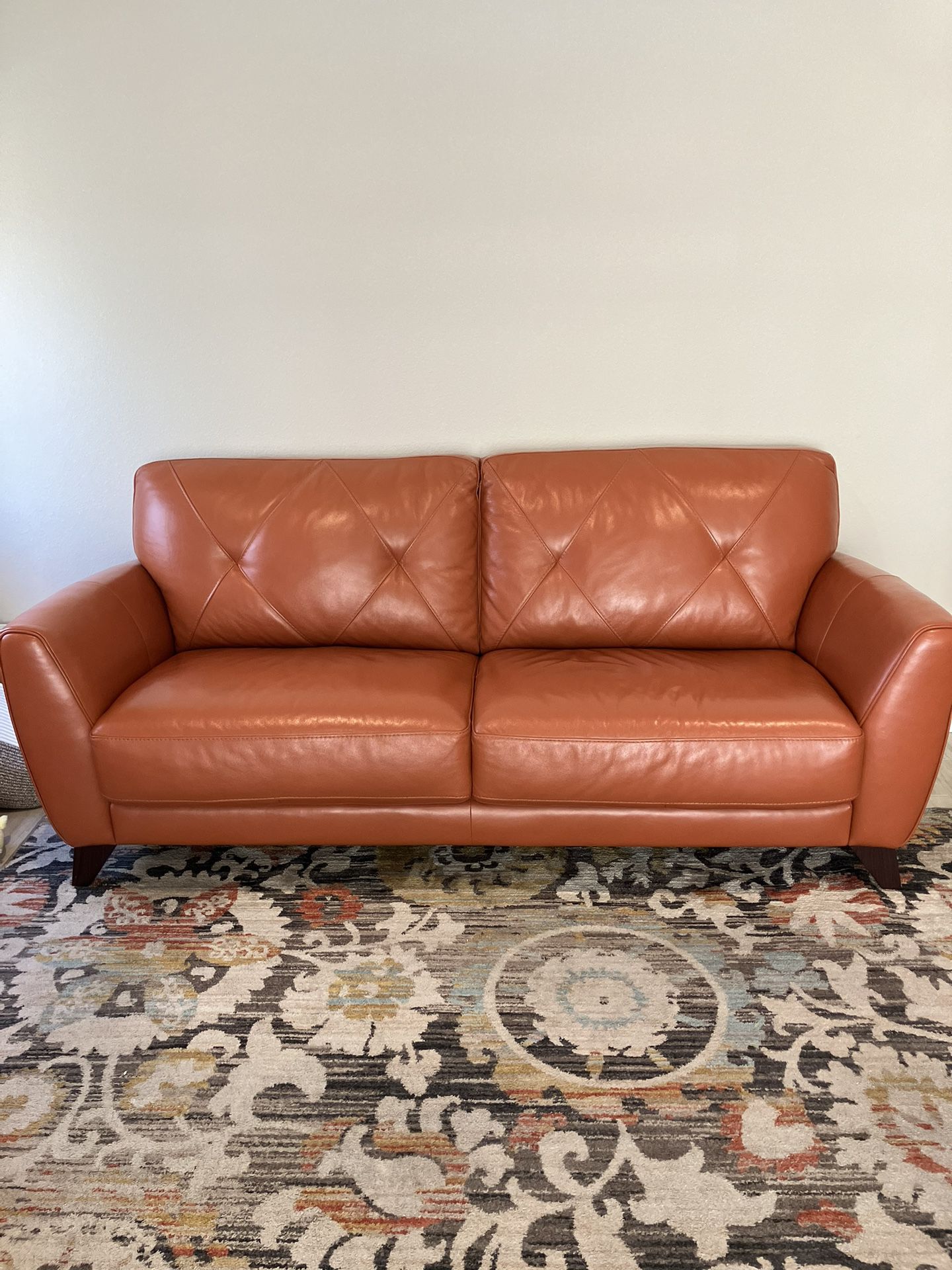 82” Leather Sofas 