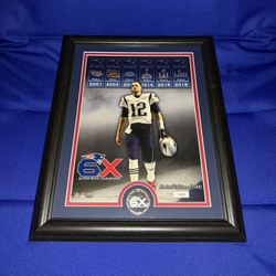 Tom Brady Framed Photo