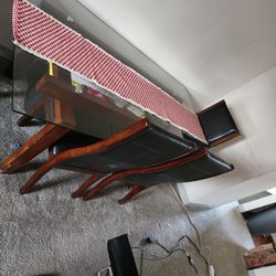 Glass Dining Table With Chair 