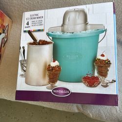 Electric Ice Cream Maker