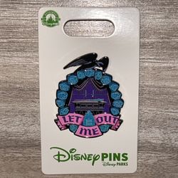 New Disney Pin  Haunted Mansion Coffin LET ME OUT 