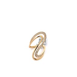 14k Yellow Gold 0.75 CTTW Diamond Ring Sz.7