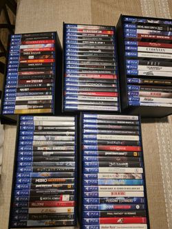 PS4 Game Collection (71 games, 0 sports)