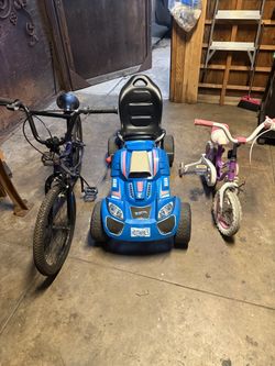 Car plus 2 bicycles