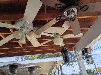 3 ceilings fan used 100%working 750 for everything