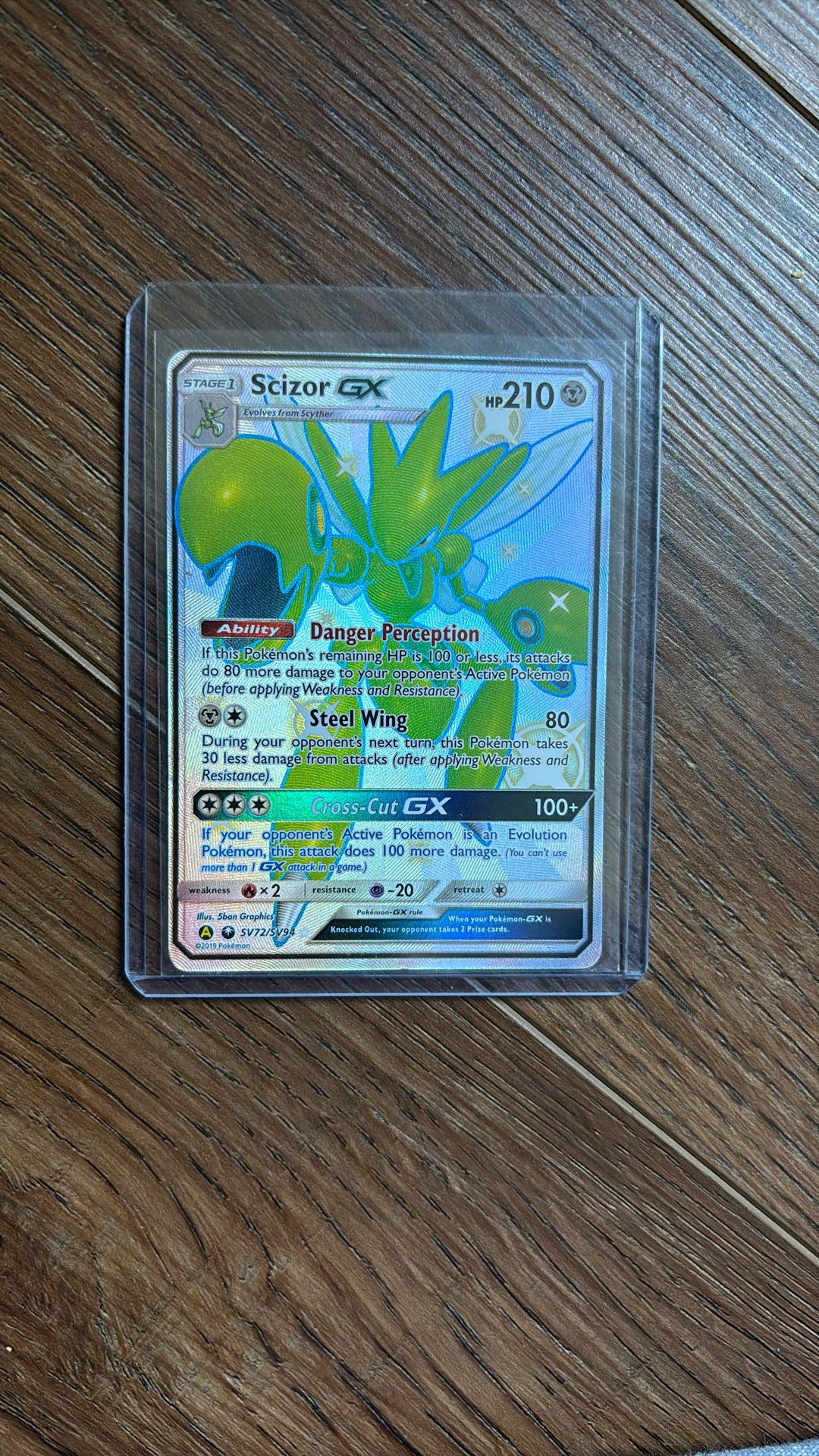 Shiny Scizor GX - Hidden Fates