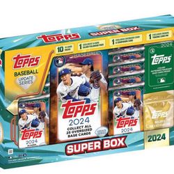 2024 Topps Update MLB Baseball Super Box SEALED