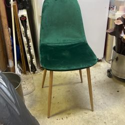 green velvet dinner chairs set of 4