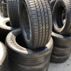 SET OF FOUR USED TIRES (GOODYEAR /275/60/20)