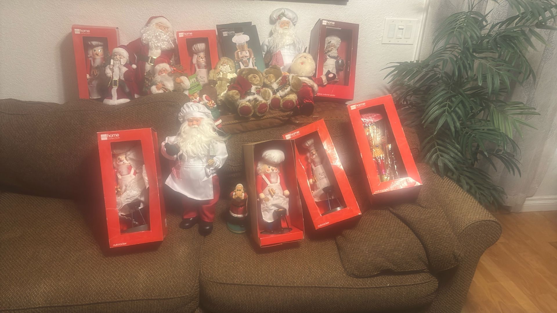 Santa Claus In Chef attire