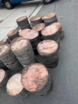 Palm Tree Stumps (DELIVERY AVAILABLE for an extra cost)
