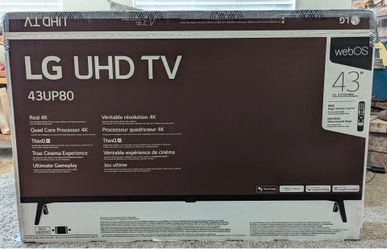 43”  4K LG UHD TV comes with Magic Remote