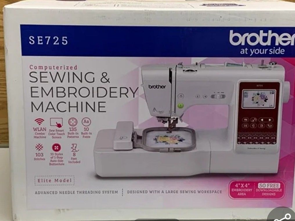 BROTHERS SE725 SEWING AND EMBROIDERY MACHINE for Sale in Philadelphia