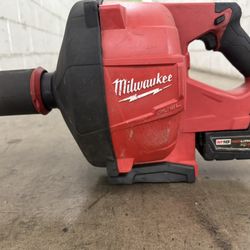 $350 OBO Milwaukee Drain Snake M18 Brushless Fuel ⛽️ With Cable Drive And 5.0 XC Milwaukee Battery 