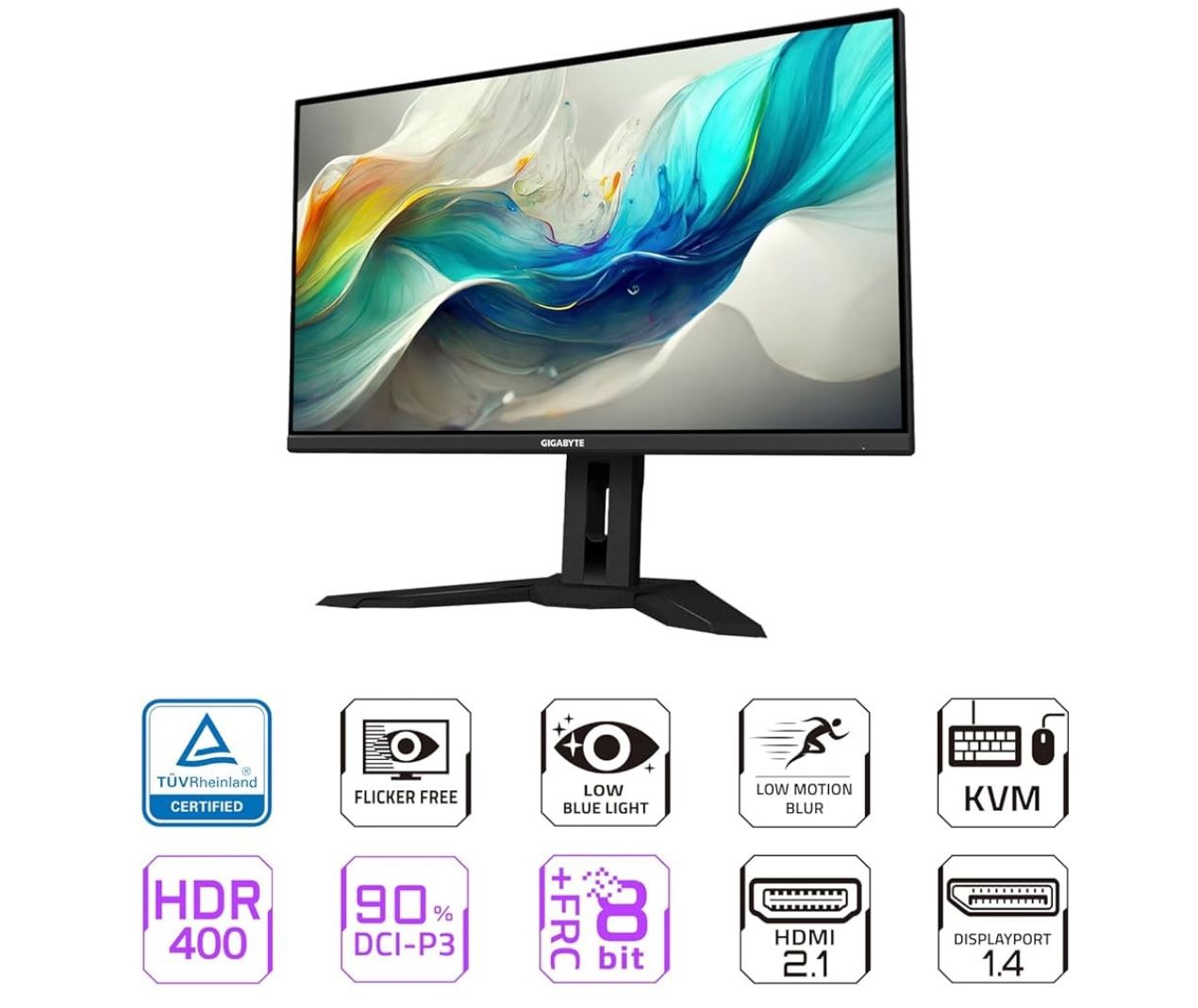 Gigabyte M32U 32” 4k 144hz IPS Monitor with 1 ms Latency + KVM